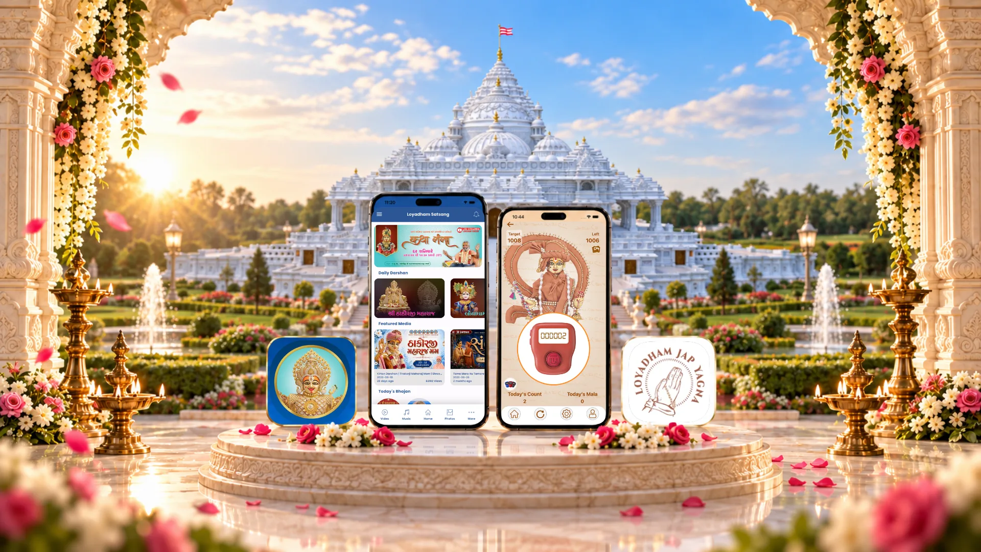 Loyadham Mandir Garden View