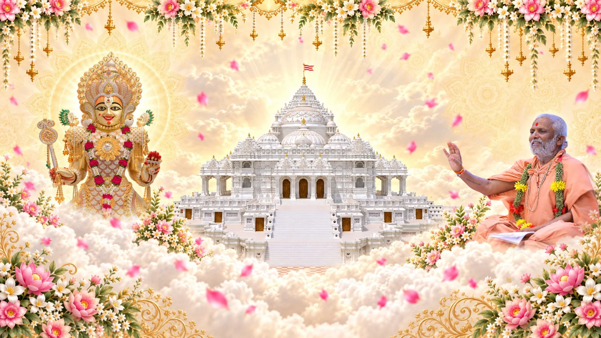 Loyadham Mandir Night View